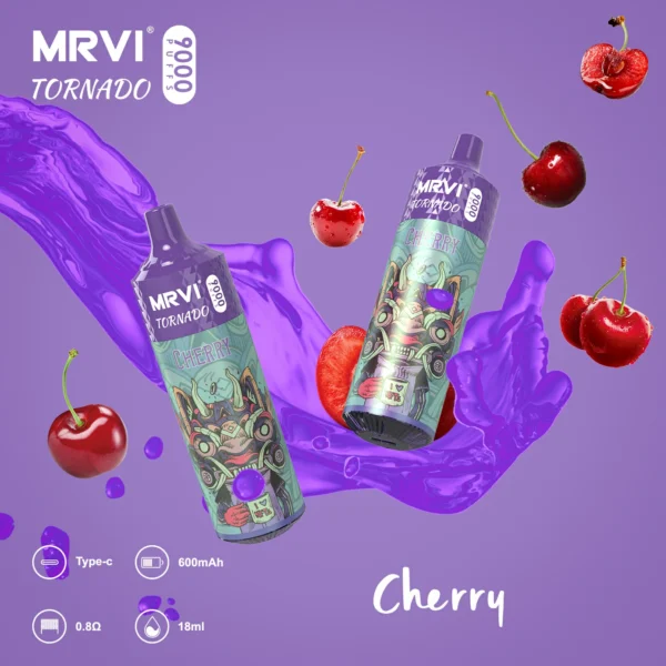 MRVI Tornado 9000 Puffs 2% 3% 5% Vapes desechables recargables con bajo contenido de nicotina Compra a granel al por mayor - RiftVape - 7