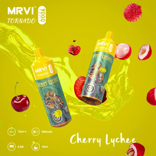 MRVI Tornado 9000 Puffs 2% 3% 5% Vapes desechables recargables con bajo contenido de nicotina Compra a granel al por mayor - RiftVape - 9