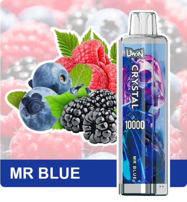 Uwin Crystal 10000 Puffs 0% 2% 3% 5% Low Nicotine Rechargeable Disposable Vapes Pen Bulk Buy Wholesale - RiftVape - 3