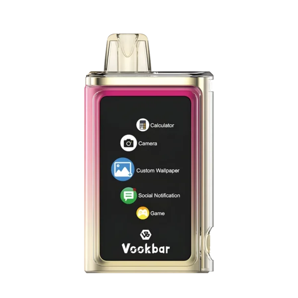 Vookbar Cyber Pro 30000 Puffs Dual Mesh Touch Screen 0% 2% 3% 5% Low Nicotine Rechargeable Disposable Vapes Pen Bulk Buy Wholesale - RiftVape - 6