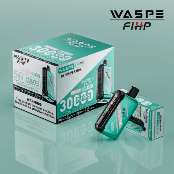 WASPE FIHP 30000 Puffs Dual Mesh 0% 2% 5% LED Display Low Nicotine Rechargeable Disposable Vapes Pen Bulk Buy Wholesale - RiftVape - 16