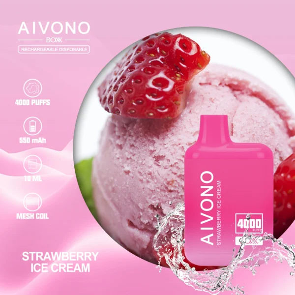 AIVONO AIM BOXX 4000 Puffs 0% 2% 5% Vapes desechables recargables con bajo contenido de nicotina Compra a granel al por mayor - RiftVape - 2