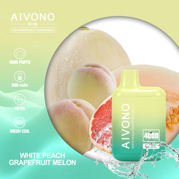 AIVONO AIM BOXX 4000 Puffs 0% 2% 5% Vapes desechables recargables con bajo contenido de nicotina Compra a granel al por mayor - RiftVape - 4