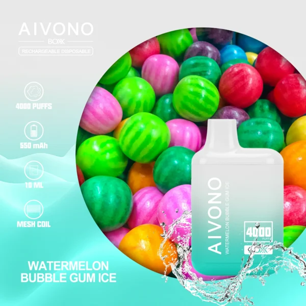 AIVONO AIM BOXX 4000 Puffs 0% 2% 5% Vapes desechables recargables con bajo contenido de nicotina Compra a granel al por mayor - RiftVape - 6