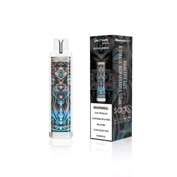 Grativape iStorm 12000 Puffs 0% 2% 3% 5% Nízkonikotínové dobíjacie jednorazové vapes pero hromadne kúpiť veľkoobchod - RiftVape - 5