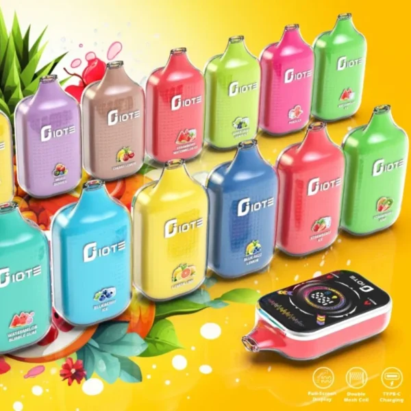 IQTE 50000 Puffs Dual Mesh RGB pilnekrāna 0% 2% 5% ar zemu nikotīna saturu, atkārtoti uzlādējama vienreizēja Vapes pildspalva lielapjoma pirkšana vairumtirdzniecība — RiftVape — 11