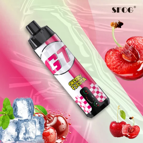 SFOG GT BAR 15000 Puffs SHISHA Smart Display 0,5% ar zemu nikotīna saturu, atkārtoti uzlādējama vienreizlietojama Vapes pildspalva lielapjoma pirkšana vairumtirdzniecība — RiftVape — 8